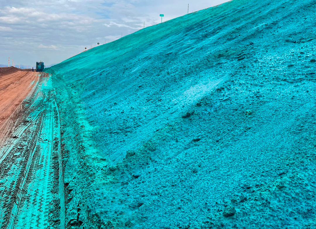 Camada espessa que protege a pilha
